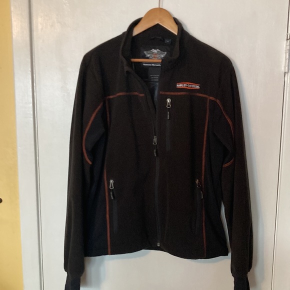 Harley-Davidson Men’s Full Zip Fleece Jacket - Picture 3 of 8